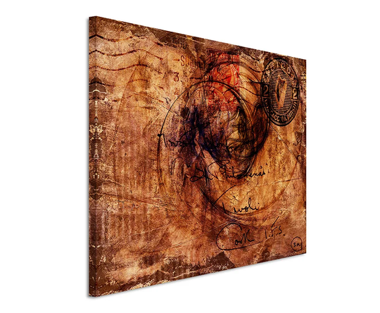 Enigma Abstract 1059 Graphic Art Print on Canvas