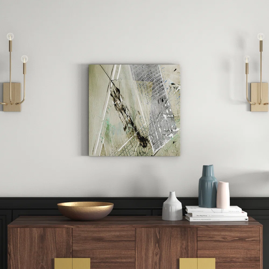 Enigma Abstract 873 Graphic Art Print on Canvas