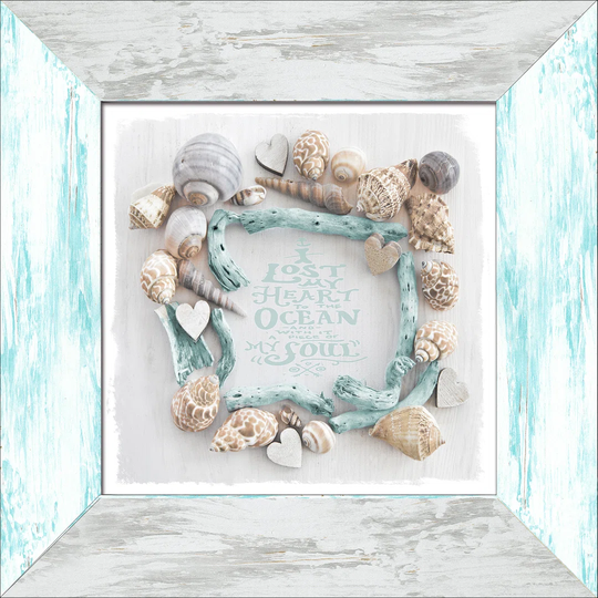 'Maritime Style I' Framed Graphic Art Print