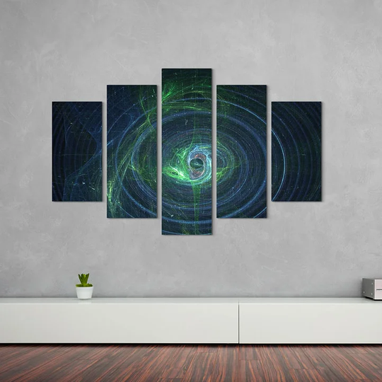 Enigma Sculpture Abstract 1081 Graphic Art Print Multi-Piece Image on Canvas