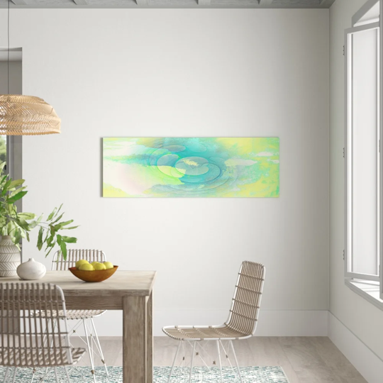 Panorama Abstract 1400 Graphic Art Print on Canvas