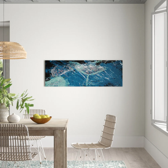 Enigma Panorama Abstract 688 Graphic Art Print on Canvas