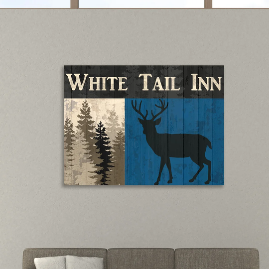 White Tail Inn by Kimberly Allen - Wrapped Canvas Graphic Art Print