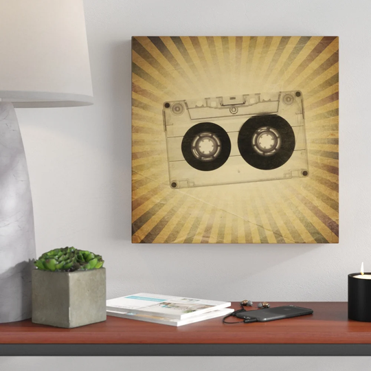 Music Old Paper Grunge Vintage II Framed Graphic Art