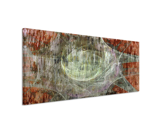 Enigma Panorama Abstract 1491 Graphic Art Print on Canvas