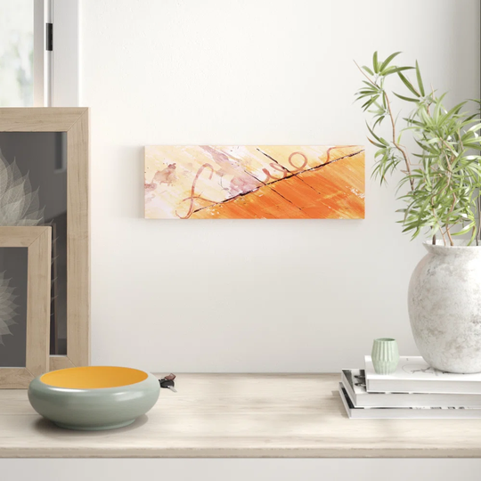 Enigma Panorama Abstract 536 Graphic Art Print on Canvas