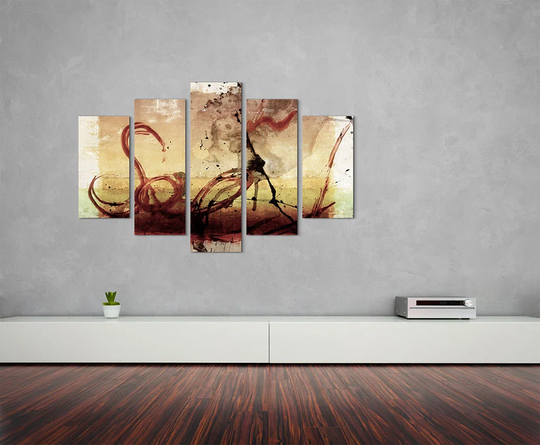 Enigma Abstract 680 Graphic Art Print Multi-Piece Image on Canvas