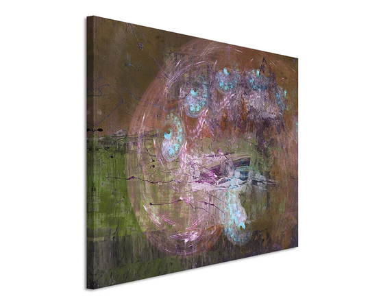 Enigma Abstract 1235 Graphic Art Print on Canvas