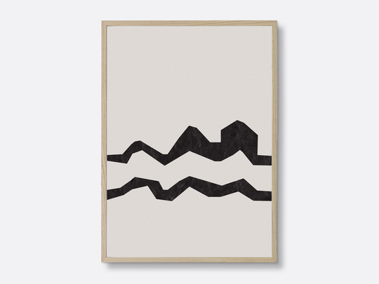 Aquarius Art Print - Unframed Abstract Design Various Sizes