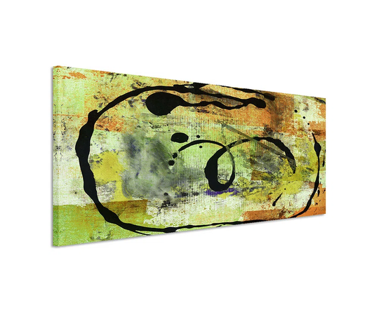 Enigma Panorama Abstract 926 Graphic Art Print on Canvas