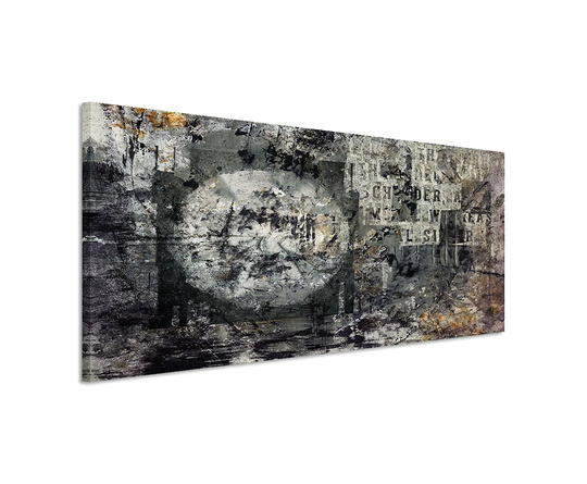 Enigma Panorama Abstract 922 Graphic Art Print on Canvas
