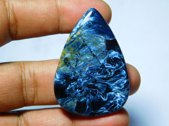 Aaa Rare Pietersite Gemstone, Natural Cabochon, Top Quality Loose Stone 74Cts.(49x34mm