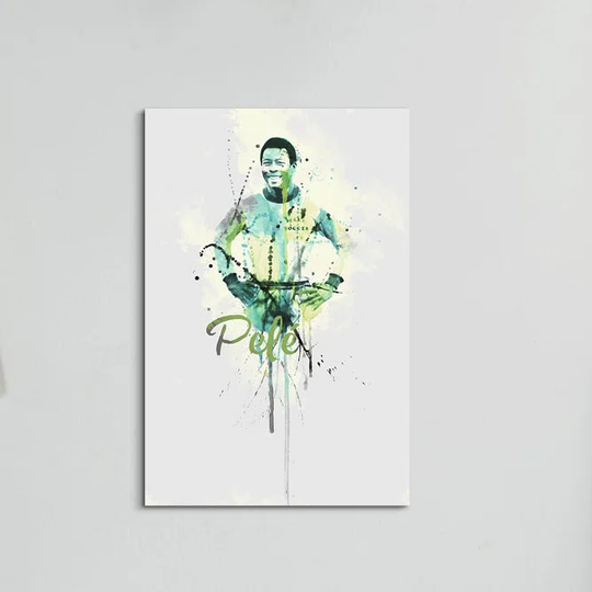 Enigma - Pele IV Graphic Art Print on Canvas