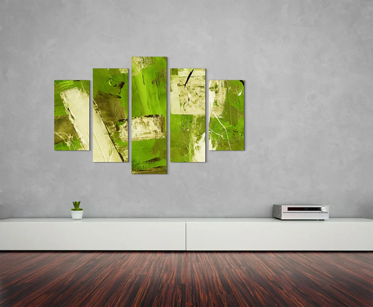 Enigma Abstract 560 Graphic Art Print Multi-Piece Image on Canvas