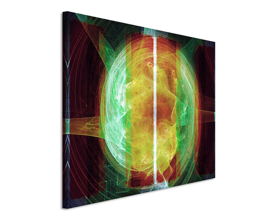 Enigma Abstract 1292 Graphic Art Print on Canvas