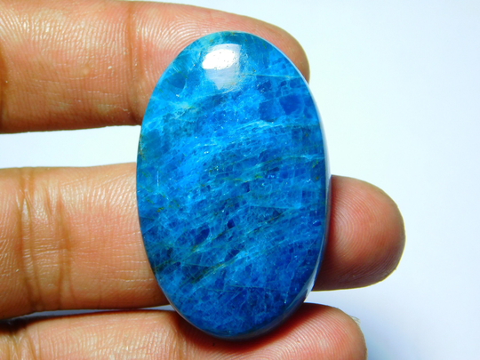 Natural Apatite Gemstone , Cabochons, Hand Polished Loose Stone, Apatite Jewelry 107Cts.(43x27mm
