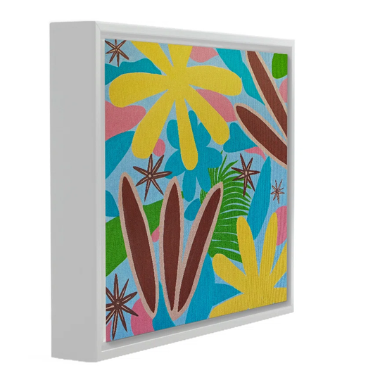'Hawaiian Special' Framed Graphic Art on Canvas