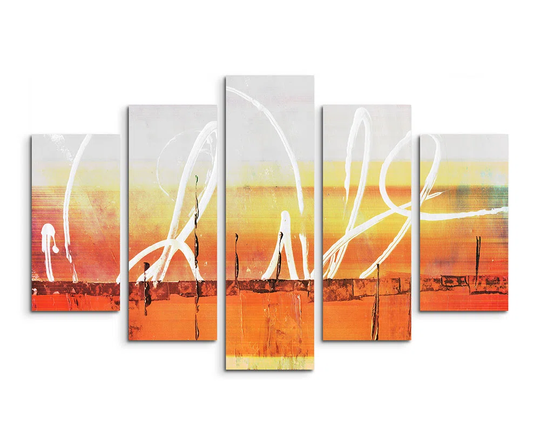 Enigma Abstract 642 Graphic Art Print Multi-Piece Image on Canvas