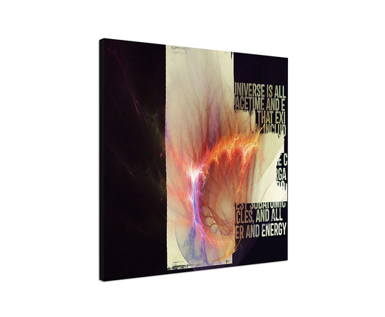 Enigma 175 Abstract Graphic Art Print on Canvas