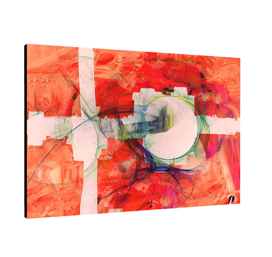 Enigma Abstract 377 Graphic Art Print on Canvas