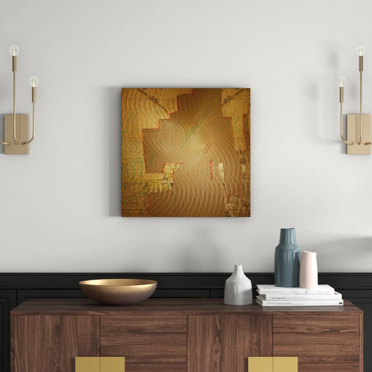 Enigma Abstract 1273 Graphic Art Print on Canvas