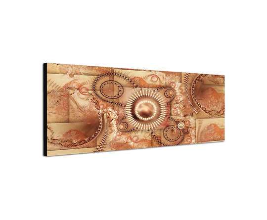 Enigma Panorama Abstract 433 Graphic Art Print on Canvas
