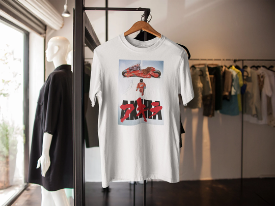 Akira T Shirt Manga Cult Japanese Scfi 80S Animated Film Adults Kids