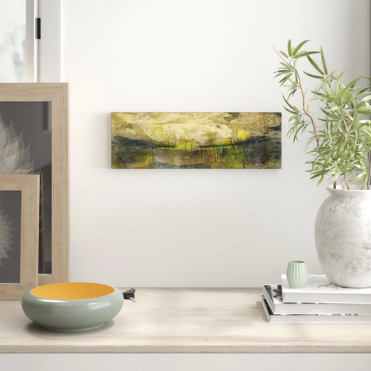 Panorama Abstract 826 Graphic Art Print on Canvas