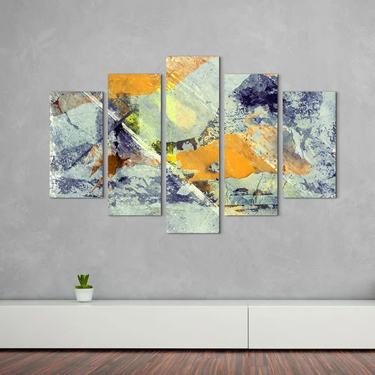 Enigma Abstract 913 Graphic Art Print Multi-Piece Image on Canvas
