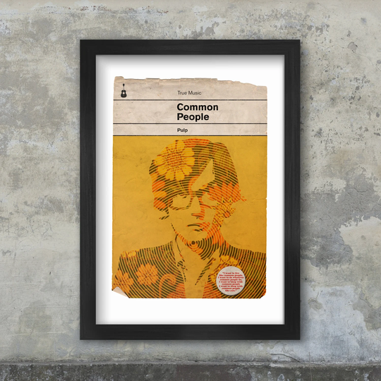 Pulp - Common People Poster Print
