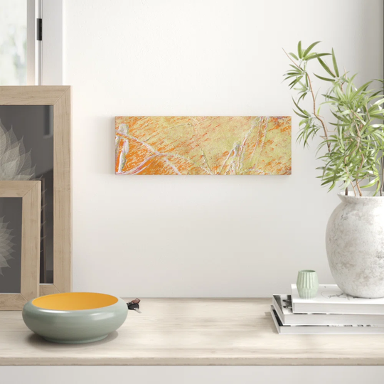 Enigma Panorama Abstract 532 Graphic Art Print on Canvas