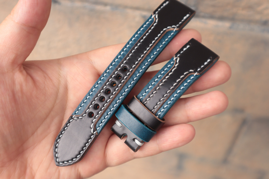 Italy Leather Watch Strap, Band, 20mm 21mm 22mm 24mm 26mm