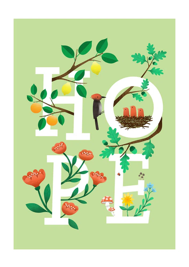 'Hope' by Chris Wharton Graphic Art