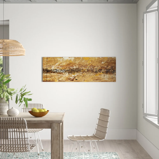 Enigma Panorama Abstract 801 Graphic Art Print on Canvas