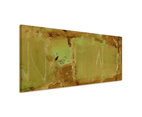 Enigma Panorama Abstract 515 Graphic Art Print on Canvas