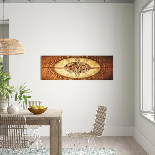Enigma Panorama Abstract 357 Graphic Art Print on Canvas
