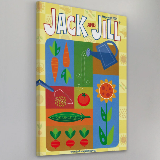 Gardening II - Wrapped Canvas Graphic Art Print