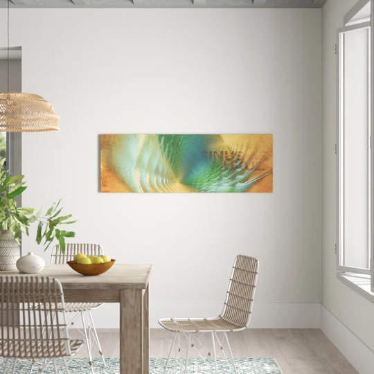 Enigma Panorama Abstract 155 Graphic Art Print on Canvas