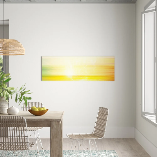 Enigma Panorama Abstract 193 Graphic Art Print on Canvas