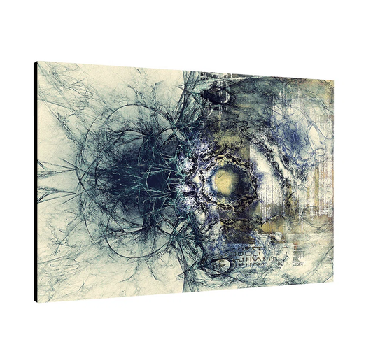 Enigma 412 Abstract Graphic Art Print on Canvas