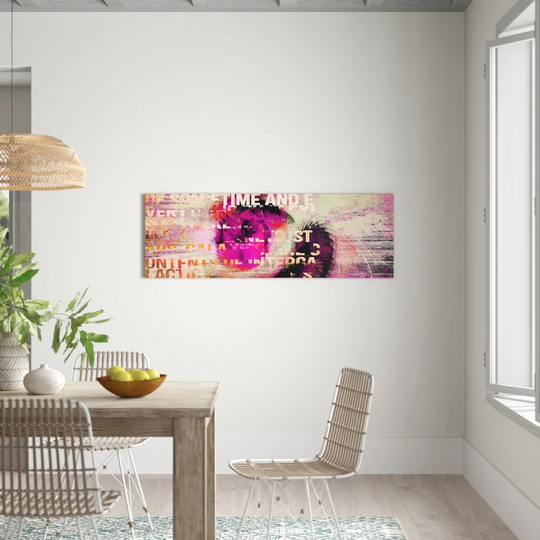 Enigma Panorama Abstract 143 Graphic Art Print on Canvas