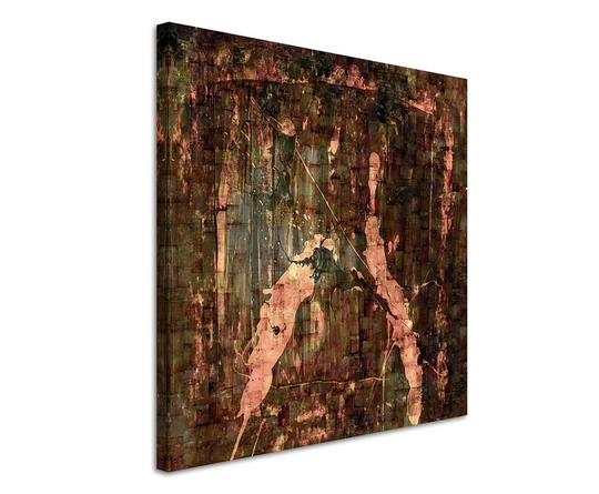Enigma Abstract 627 Graphic Art Print on Canvas