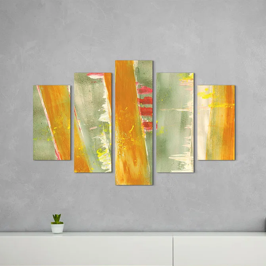 Enigma Abstract 859 Graphic Art Print Multi-Piece Image on Canvas