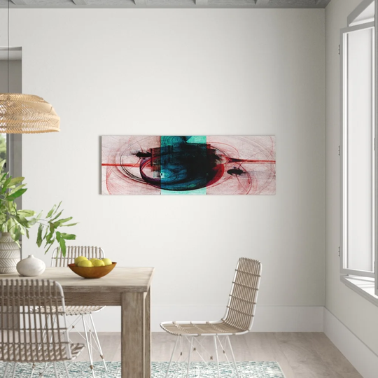 Enigma Panorama Abstract 1093 Graphic Art Print on Canvas