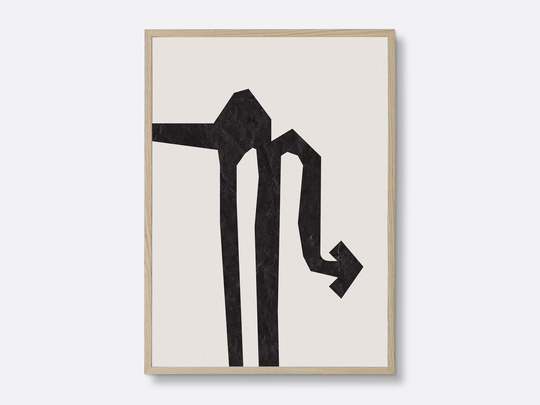 Scorpio Art Print - Unframed Abstract Design Various Sizes