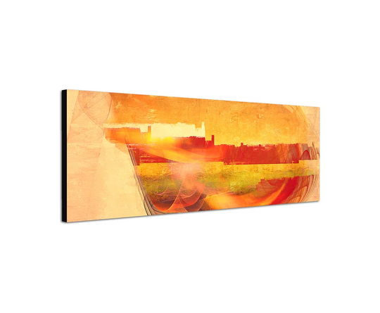 Enigma Panorama Abstract 118 Graphic Art Print on Canvas