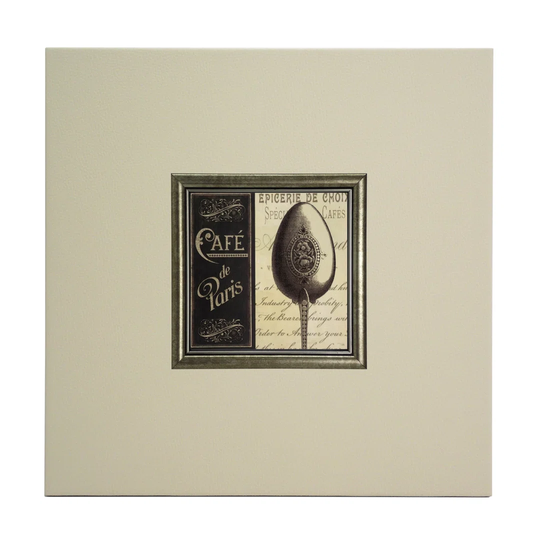 French Menu I Framed Graphic Art Print on Paper