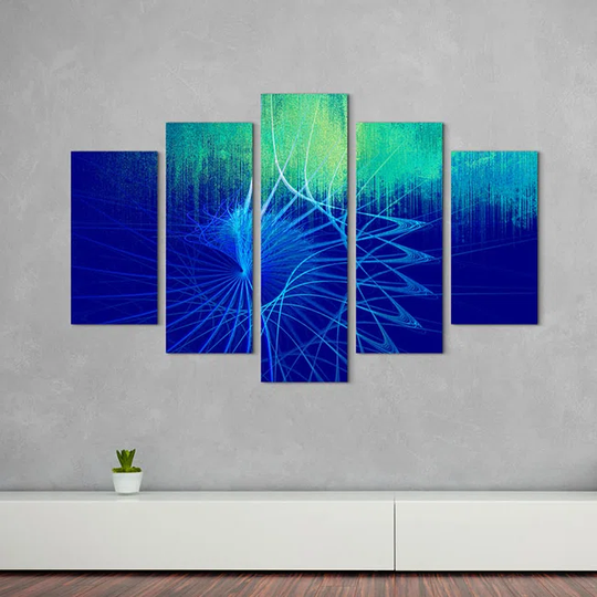 Enigma Abstract 1469 Graphic Art Print Multi-Piece Image on Canvas