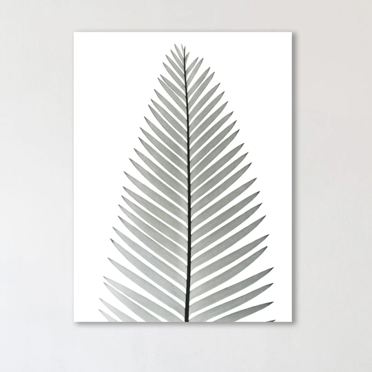 'Tropical Fern II' - Wrapped Canvas Graphic Art Print