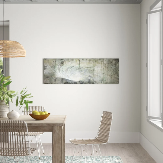 Enigma Panorama Abstract 1206 Graphic Art Print on Canvas